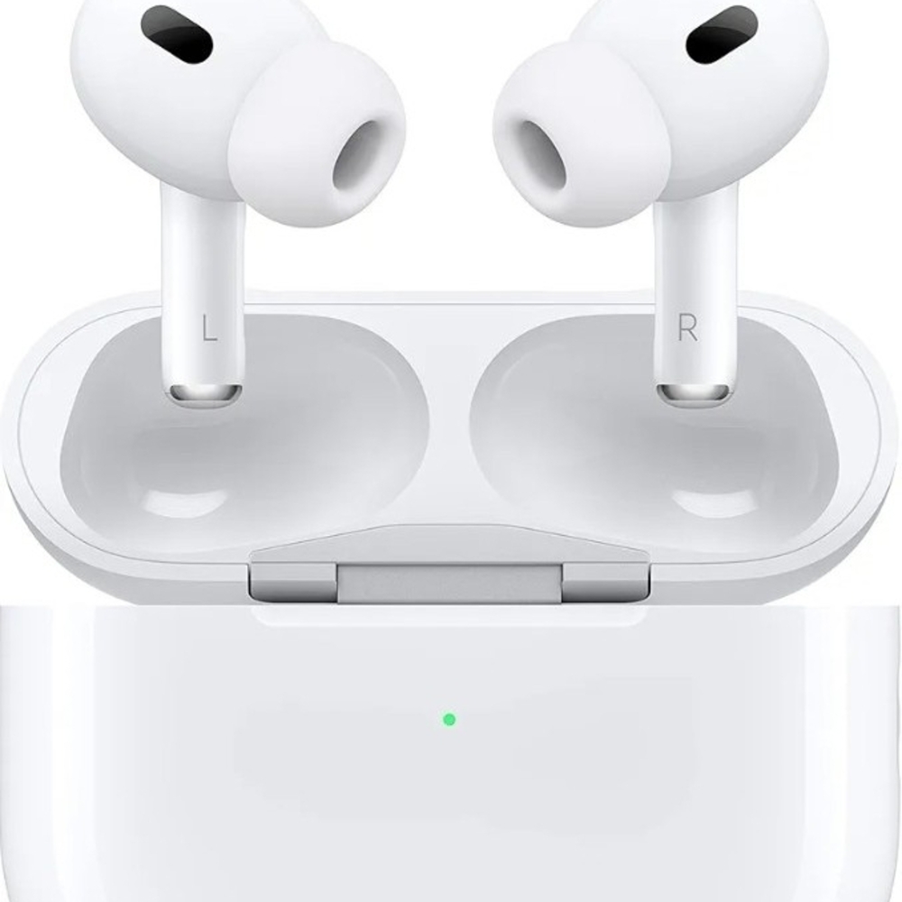Wireless White Earbuds with Charging Case